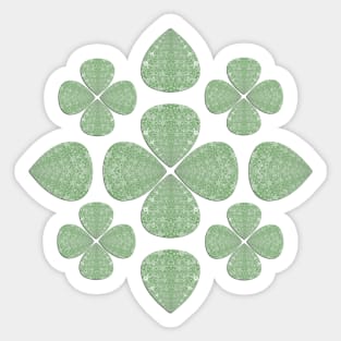 Shamrock Love Sticker